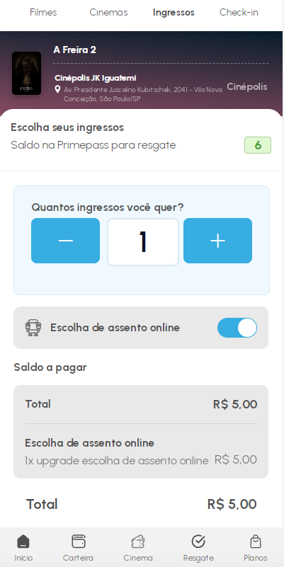 Cinemais  Compre seu ingresso online para ir ao cinema